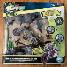 Ben 10 Ultimate Alien Vehicle V-Rod Ben's Bike Bandai NEW & Original Packaging Boxed
