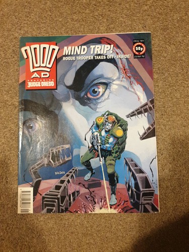 2000ad prog 784 rogue trooper - 2000ad,