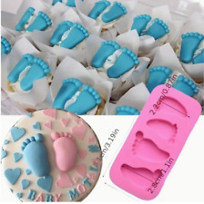 Baby Feet Silicone Fondant
