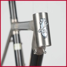 NOS PADUANO TITANIUM CARBON FRAME VINTAGE ROAD RACING BIKE OLD DISC BRAKE 700c