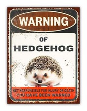 Funny Hedgehog Metal Garden