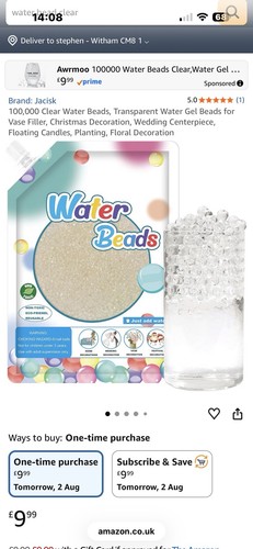 Water beads expanding balls - expanding,