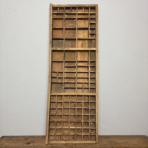Vintage wooden printers tray - printers,