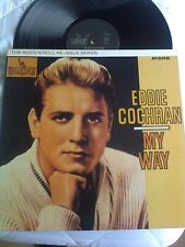 EDDIE COCHRAN LP MY WAY THE ROCK 'N' ROLL RE-ISSUE SERIES 14 TRACKS