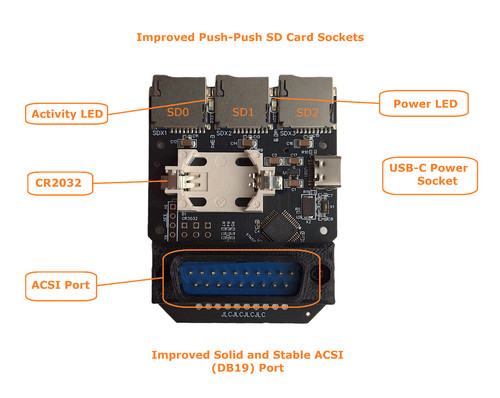 Acsi2stm hard disk drive - hard,