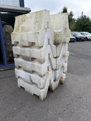 Water filled traffic barrier - traffic,