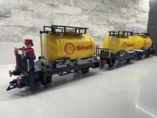 Playmobil/LGB Train Shell Petrol Tankers 4107