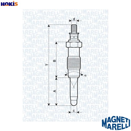 Glow plug 062900010304 for - 4x,