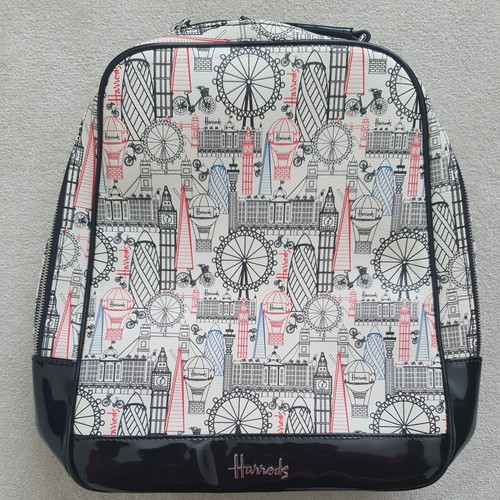 Harrods backpack bag - backpack, london