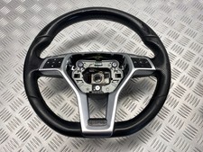 2012 MERCEDES BENZ C CLASS W204 LEATHER MULTIFUNCTIONAL STEERING WHEEL 3070624