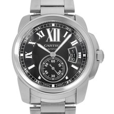 Cartier Calibur de Cartier W7100016 second hand mens