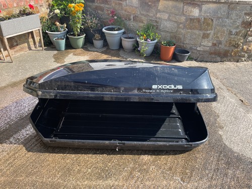 Exodus roof box black - box,