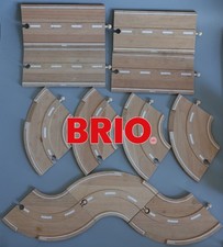 Lot of BRIO ROAD TRACK Curved