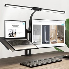 Double Head Computer Table LED