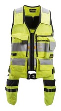 Snickers 4230 AllroundWork Yellow High-Vis Tool vest CL1 BNWT Free Delivery