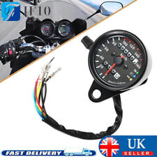 Motorcycle Motorbike Digital Speedometer Tachometer Odometer LED Gauge Universal