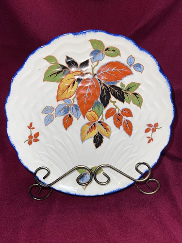 Coronet ware scalloped plate - scalloped,