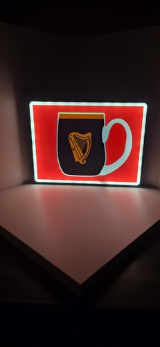 Guinness illuminated sign led - illuminated,