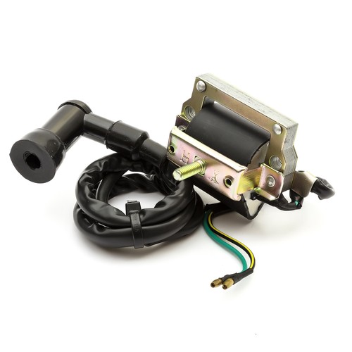 Ignition coil black - coil, single