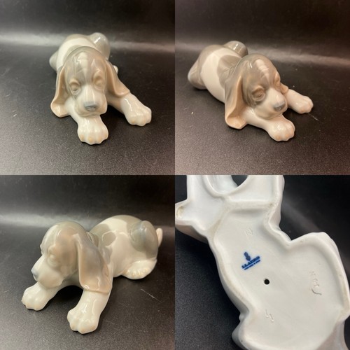 Lladro puppy sleeping beagle - lladro,