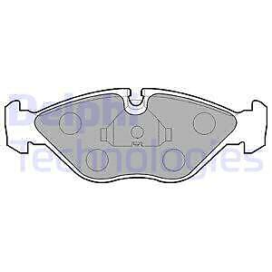 Brake pad set disc - brake,