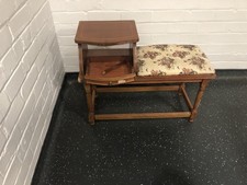 Vintage 1920s Telephone Desk/