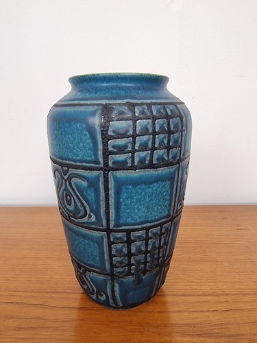 Bay keramik west german blue - ,