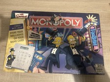 Simpsons Monopoly board game