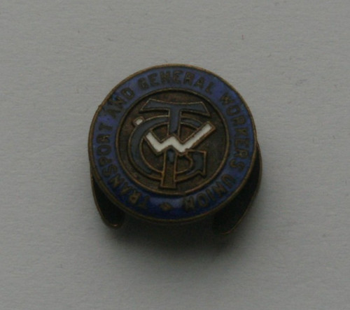 Trade union badge tgwu - trade,