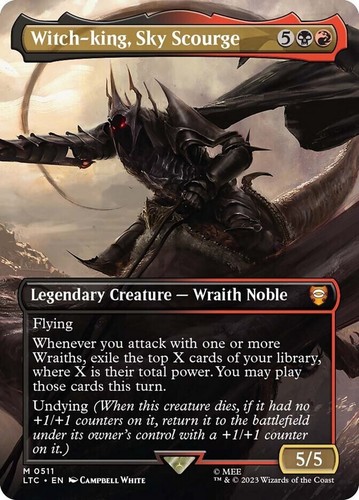 Mtg witch king - mtg, sky