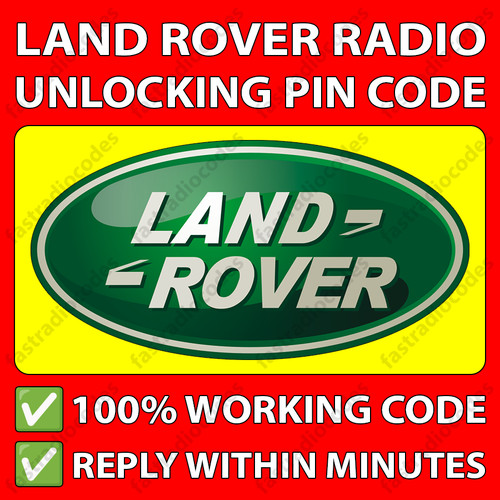 Land rover radio - ✅land, unlocking
