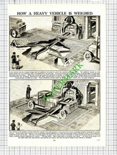 How A Weighbridge Weigh Bridge Works Messrs W & T Avery - c.1930s Cutting  
