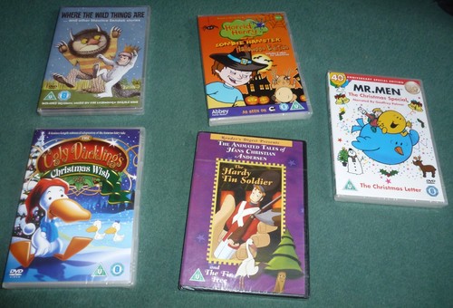 Kids new dvds - new, sealed
