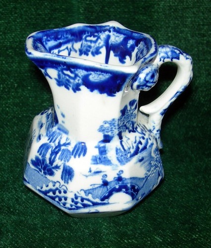 Vintage pitcher transfer ware - pitcher, transfer-ware