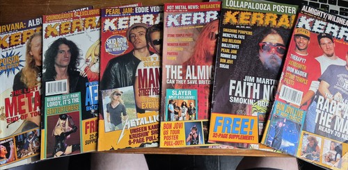 Kerrang mag bundle - 6, 1993