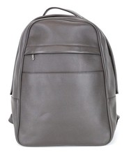 SUITSUPPLY Men's OS Brown Leather Backpack Adjustable Strap Calfskin Bag *