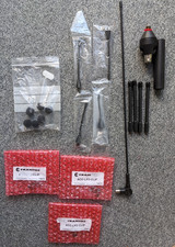 JOB LOT - TRANTEC Wireless Microphone Spares -Antennas Mic Clips FoamWindshields