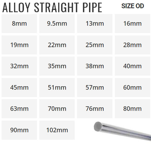 Aluminum round tube pipe all - round,