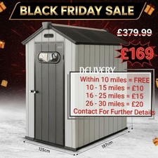 Free Delivery Within 10 miles: Olsen & Smith 4x6 Garden Shed