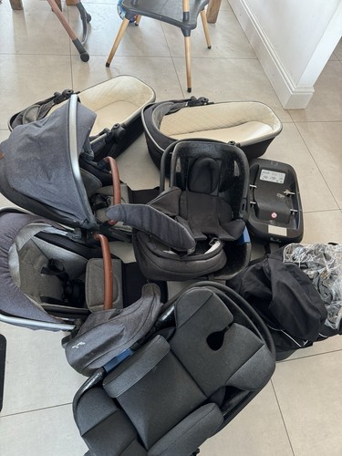 Silver cross double buggy - silver,
