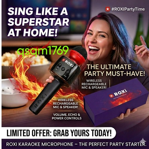 Roxi wireless karaoke - roxi,