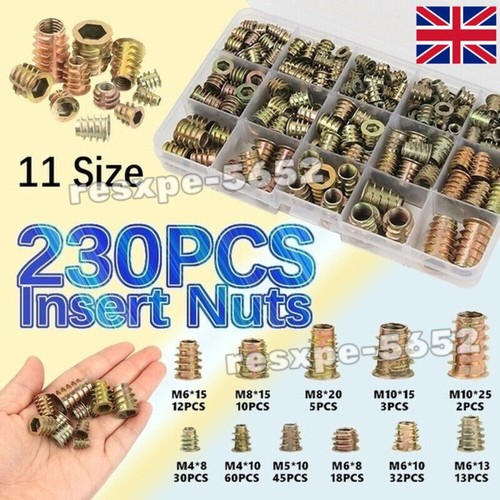 230 70pcs threaded hex drive - 230/70pcs,