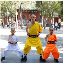 Shaolin Wushu Practicing Clothing Monk Clothes Shaolin Clothing Set Tops Pants