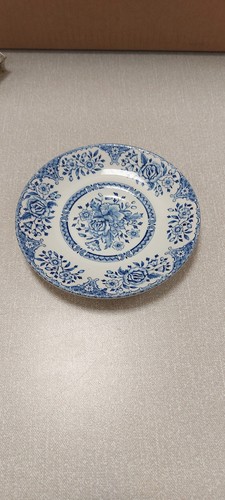 Vintage new garden blue white - blue,