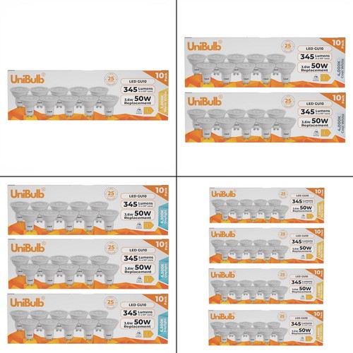 Unibulb gu10 led 345lm - 345lm, 3.6w