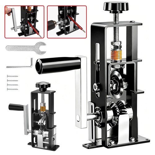 Hand crank drill powered cable - hand,