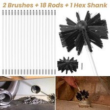 21Pcs Chimney Sweep Set 4in