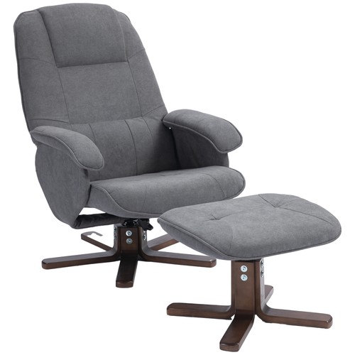 Homcom swivel recliner - homcom,