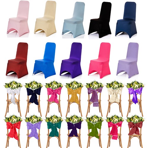Chair cover satin sash - cover,