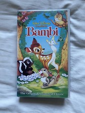 Walt Disney Bambi 1994 VHS